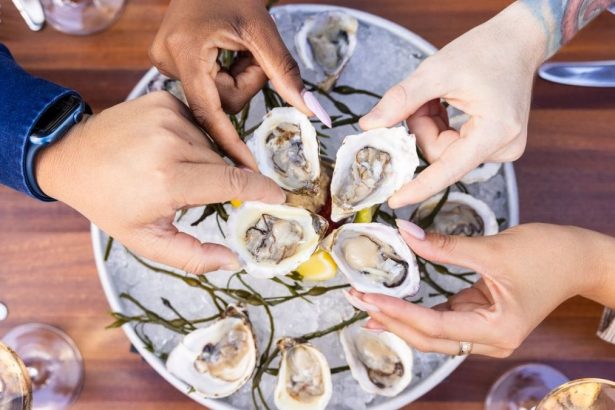 Image of oysters served at Ocean Prime