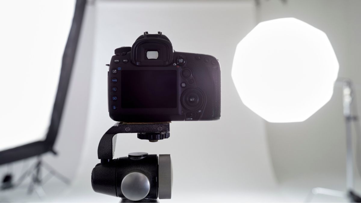 Professional camera set up (Lifetouch)