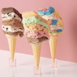 Image of five-flavor ice cream slices served at Rainbow Cone (Image credit: Official | Rainbow Cone)