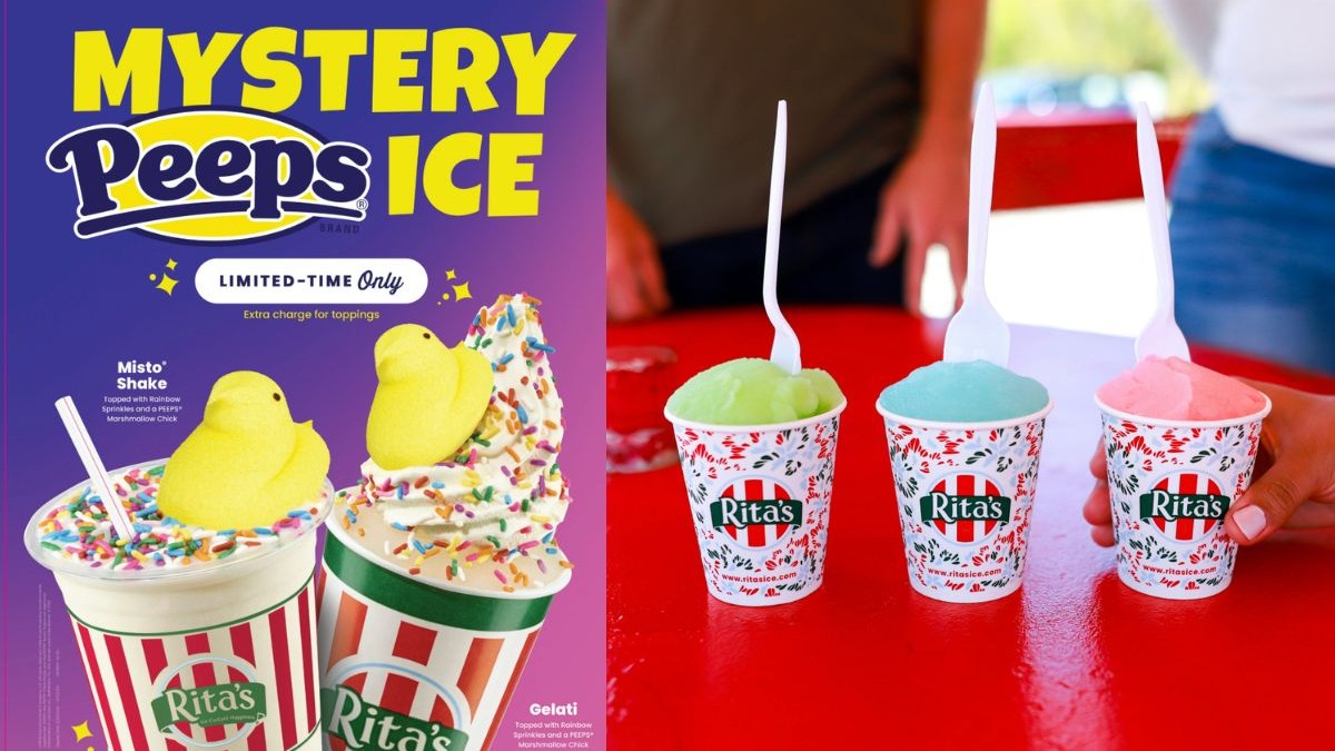 Rita’s Italian Ice welcomes spring with its annual free Ice giveaway and debuts a new Mystery PEEPS® flavor in collaboration with the marshmallow brand.