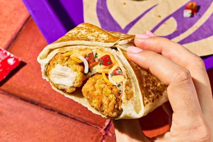 Crispy Chicken Crunchwrap Slider from Taco Bell image