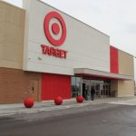 This image shows a storefront view of retail chain Target.