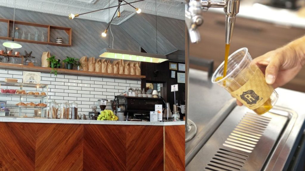Inside the The Roost Outpost coffee shop, where one can also find lifestyle essentials (Image credit: hoboken.theroostnyc.com)