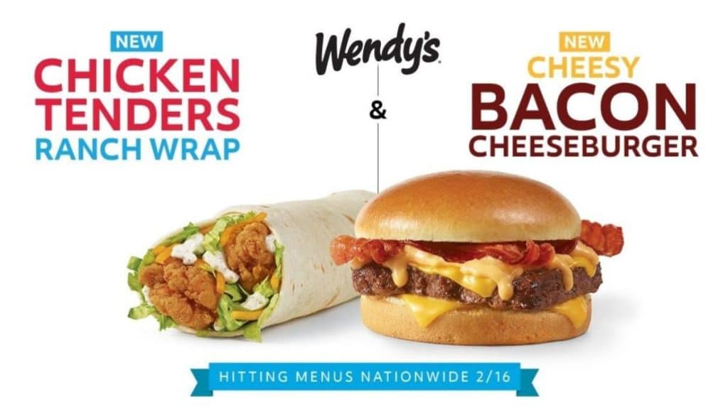 This is an image of Wendy’s new protein-packed items.