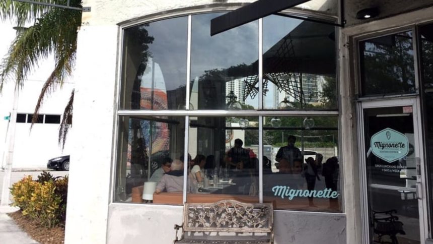 Since its opening in 2014, Mignonette has been known for its fresh seafood, making it an essential dining sport in Miami.