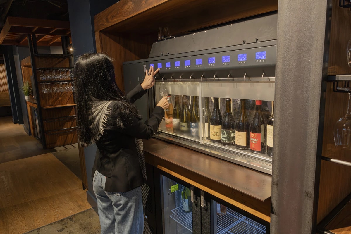 Nomadic Wine Dispensary Turns Wine Tasting Into a Social Experience on Capitol Hill