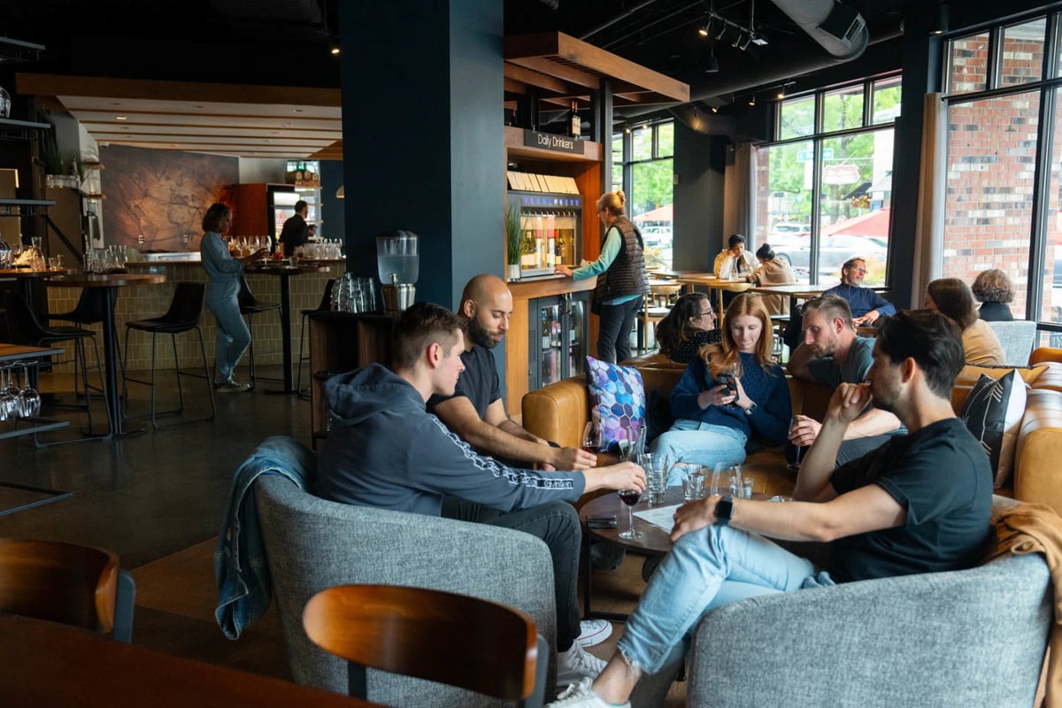 Nomadic Wine Dispensary Turns Wine Tasting Into a Social Experience on Capitol Hill