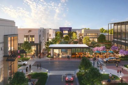 The redevelopment will include a new central park and significant upgrades to common areas.