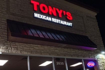 Raw beef was kept above ready-to-eat items like queso, sour cream, and salsa in the reach-in cooler 2.