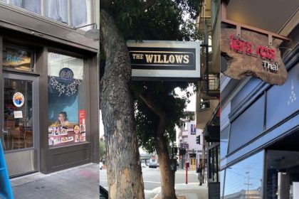 The San Francisco health department conducted several health inspections across the area.