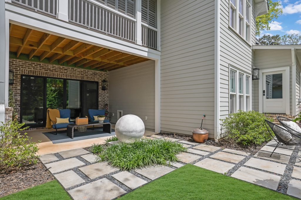 Canton Street Access, Scullery Kitchen, and Veranda Living in Roswell