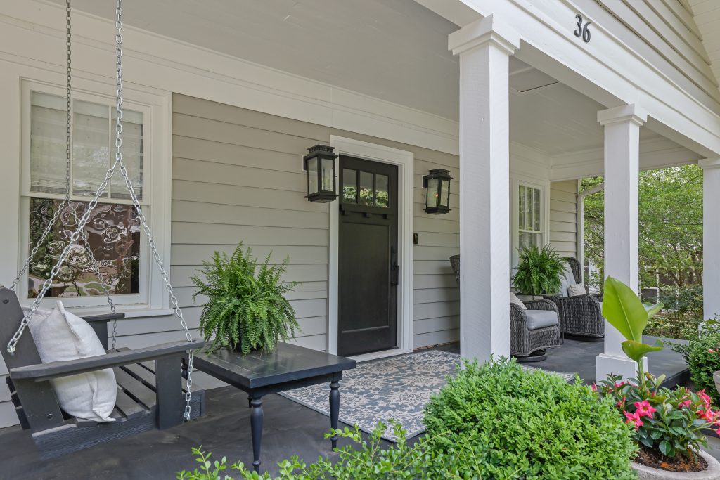 Canton Street Access, Scullery Kitchen, and Veranda Living in Roswell