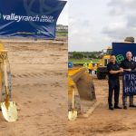 Image of the groundbreaking ceremony on the Azalea District at Valley Ranch