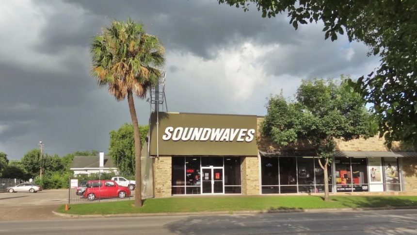 Street view of Soundwaves store in Montrose