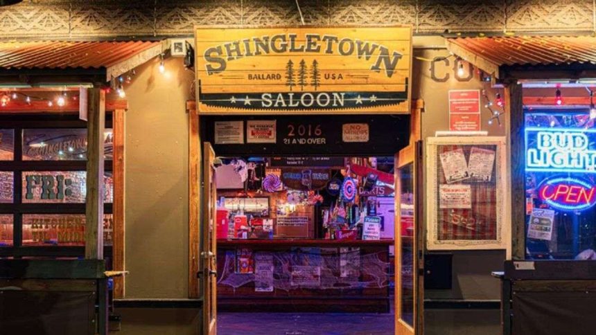 Shingletown Saloon front door image