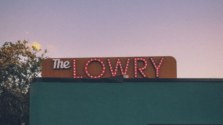 The Lowry signboard