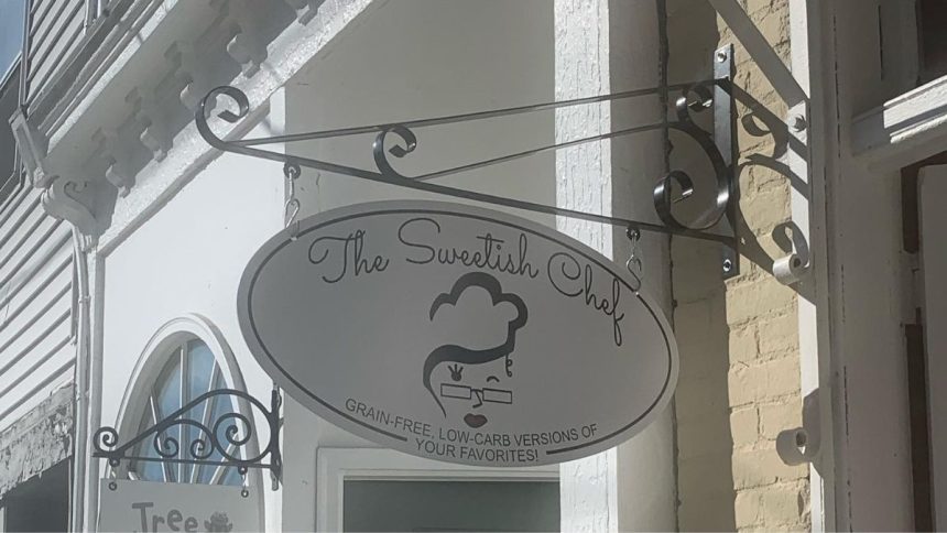 The Sweetish Chef signboard image