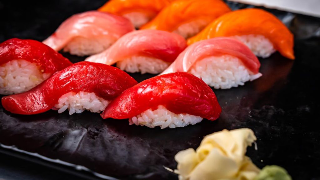 Wok n Fire's sushi image