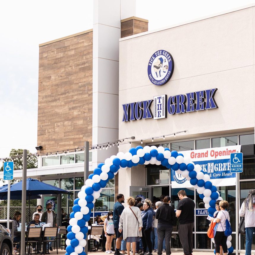 Nick The Greek to Open in the Valley Ranch Town Center