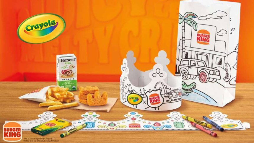 This image shows different items served through the meal including Crown Nuggets.