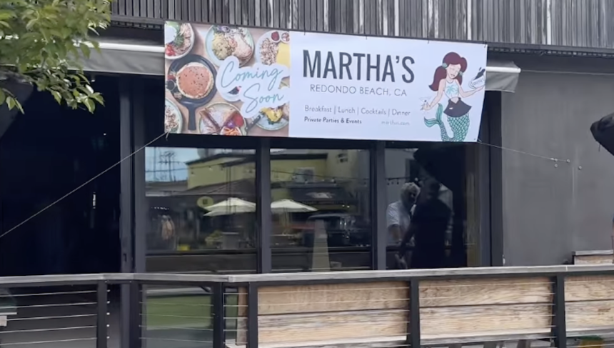 Martha’s Joining The Riviera Village In Redondo Beach
