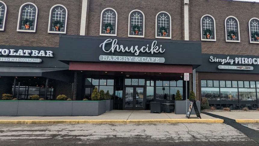 Street view of Chrusciki Bakery in Lancaster