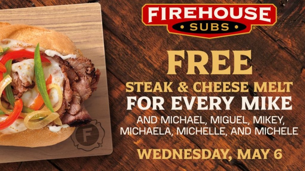 Firehouse Subs has brought a unique twist as it will offer a free Steak and Cheese Melt