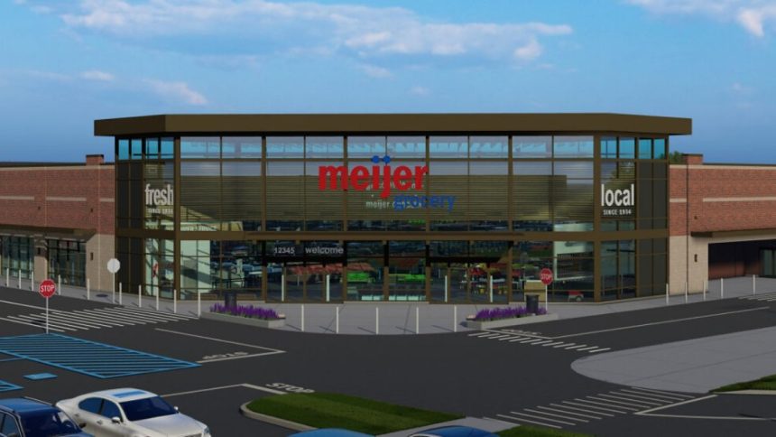 Exterior view of Meijer grocery store slated to open in Livonia (newsroom.meijer.com)