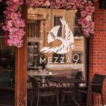 Entrance of Mezza9 Café & Desserts in Rochester (Mezza9 Cafe & Desserts | Yelp)