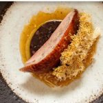 This image shows a dish served at Smyth