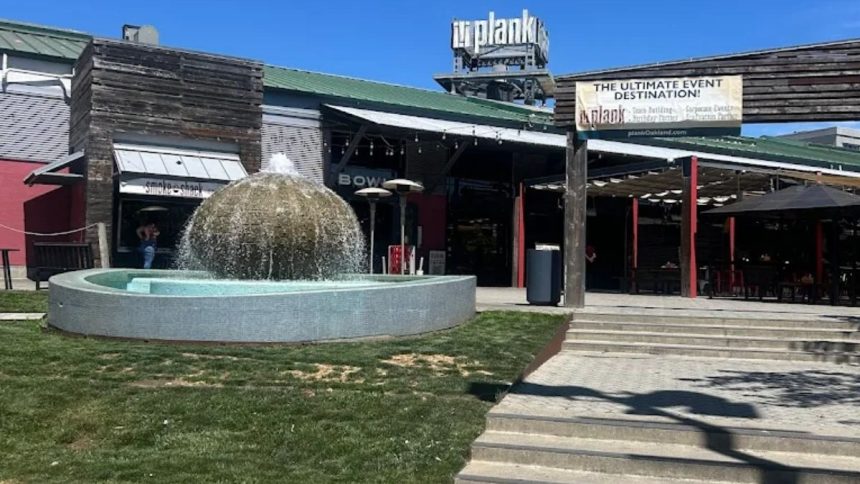 Exterior of Plank in Jack London Square (Wanda Reynolds | Google Reviews)