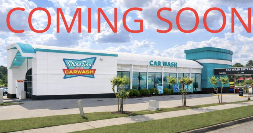 Shine Time Express Wash Opening Second Carrollton Location