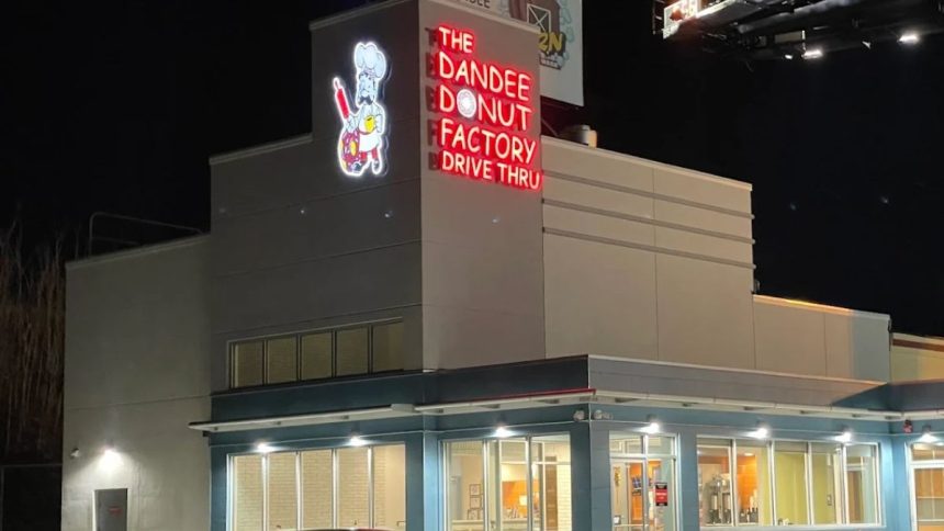 Outside The Dandee Donut Factory (Google Photos by M B)