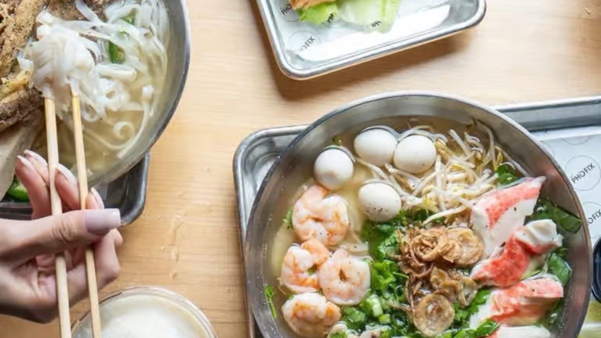 The Pho Fix Image of food items from the menu of a Vietnamese restaurant (thephofix.com)