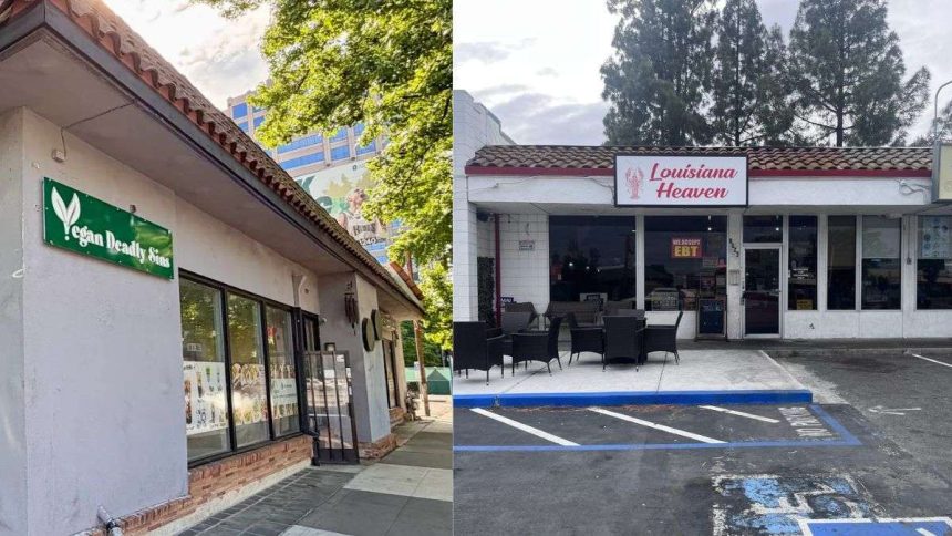 Vegan Deadly Sins and Louisiana Heaven building front image