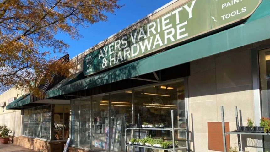 Ayer’s Hardware storefront image