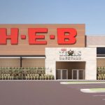 This is a storefront image of H-E-B.