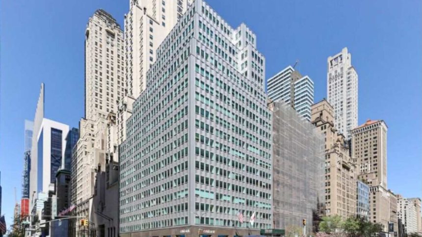 This is a rendering of 460 Park Avenue building.
