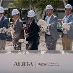 L to R - Scott Egarian, FrontRange Capital Investors; Kyle Flippen, FrontRange Capital Investors; Diego Bonet, LD&D; WPB Mayor Keith James; George Samarjian, IGEQ; Alejandro Bonet, LD&D; Christopher Davis, FrontRange Capital Investors (Official PR)