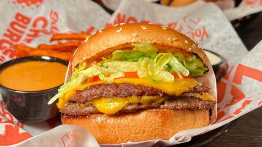 This is a Red Robin food representation.