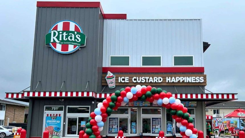 This is an outer view of Rita’s North Richland Hills Store