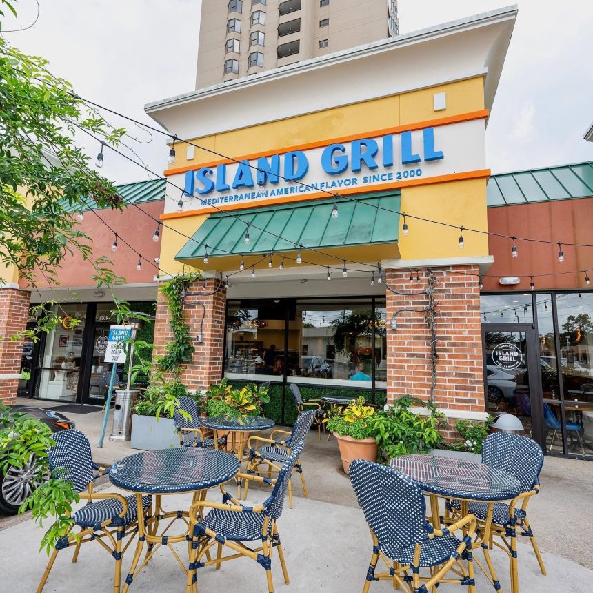 Island Grill American Mediterranean is Planning its Sixth Houston Opening