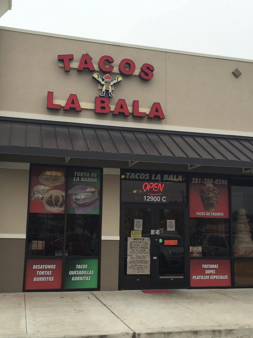 Tacos La Bala to Open its Next Eatery in New Caney
