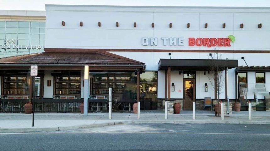 On The Border restaurant equipment to be auctioned.