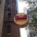 This image shows an outside view of Dao Thai Restaurant