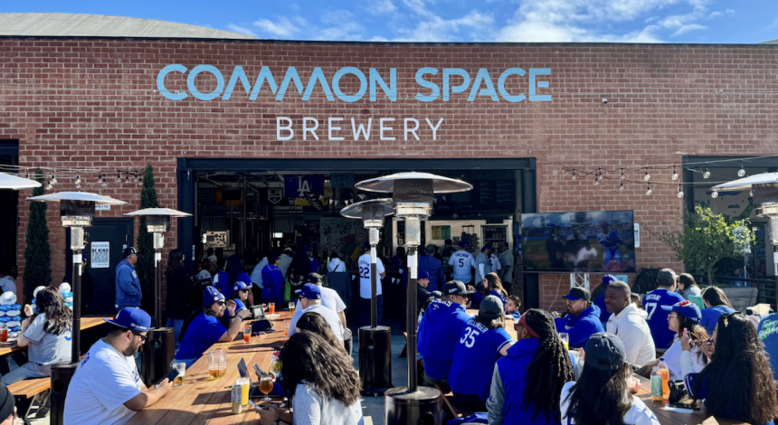 Common Space Brewery Preparing Tap Room