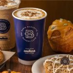 This image shows Paris Baguette’s pumpkin flavor items for this fall season.