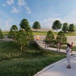 The City of Chamblee is breaking ground on Fish Bolt Park on August 12.