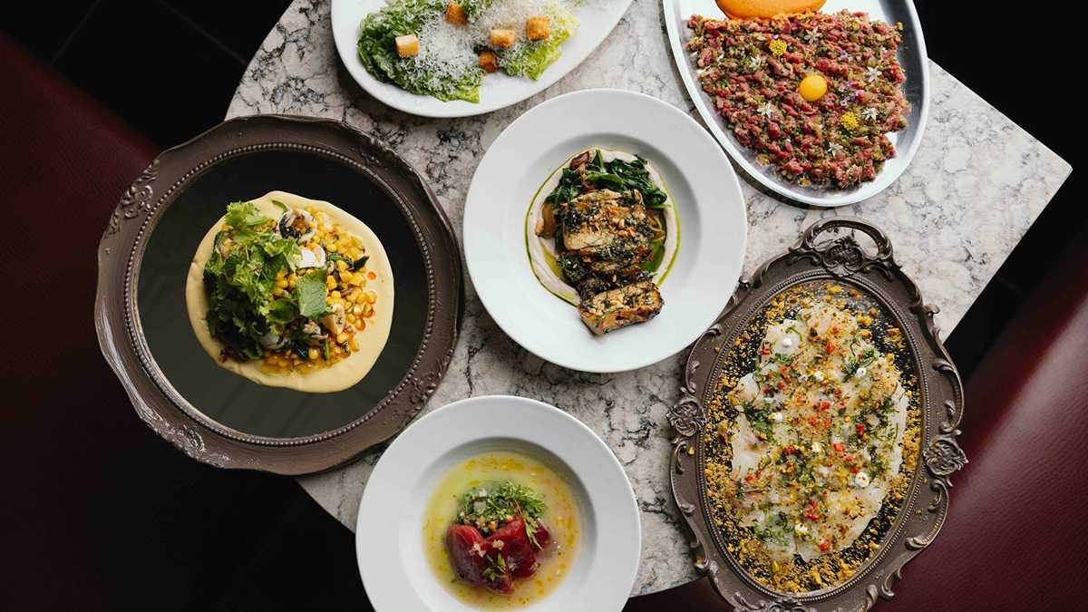 The kitchen at the newly opened Broome restaurant is led by Chef Moshe Masarty.