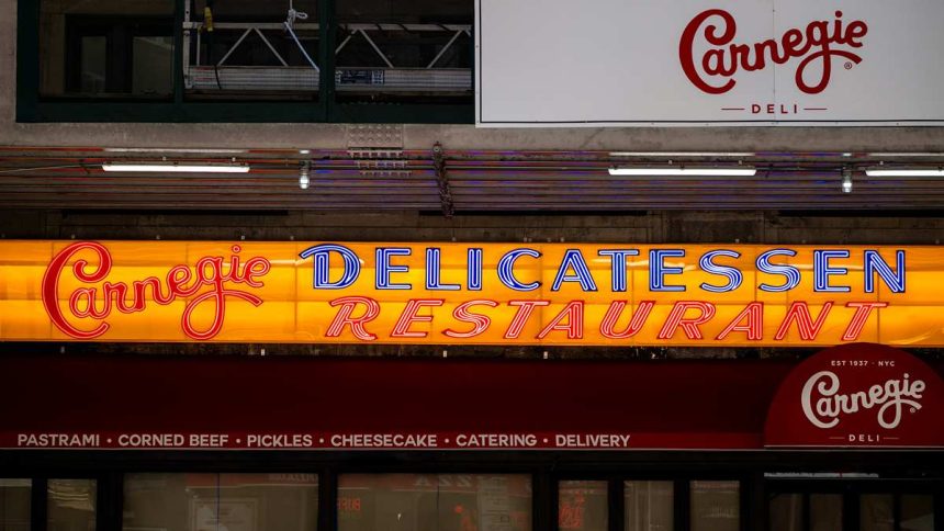 Carnegie Deli is reopening on NYC's Seventh Avenue.